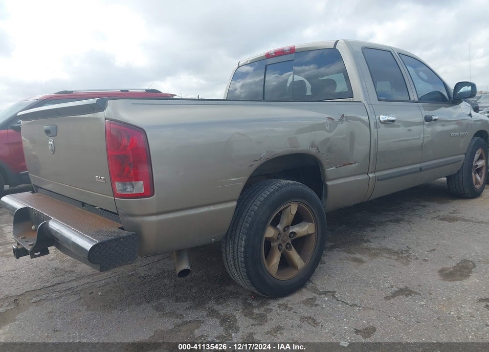 2006 DODGE RAM 1500 SLT VIN: 1D7HA18N76S627447