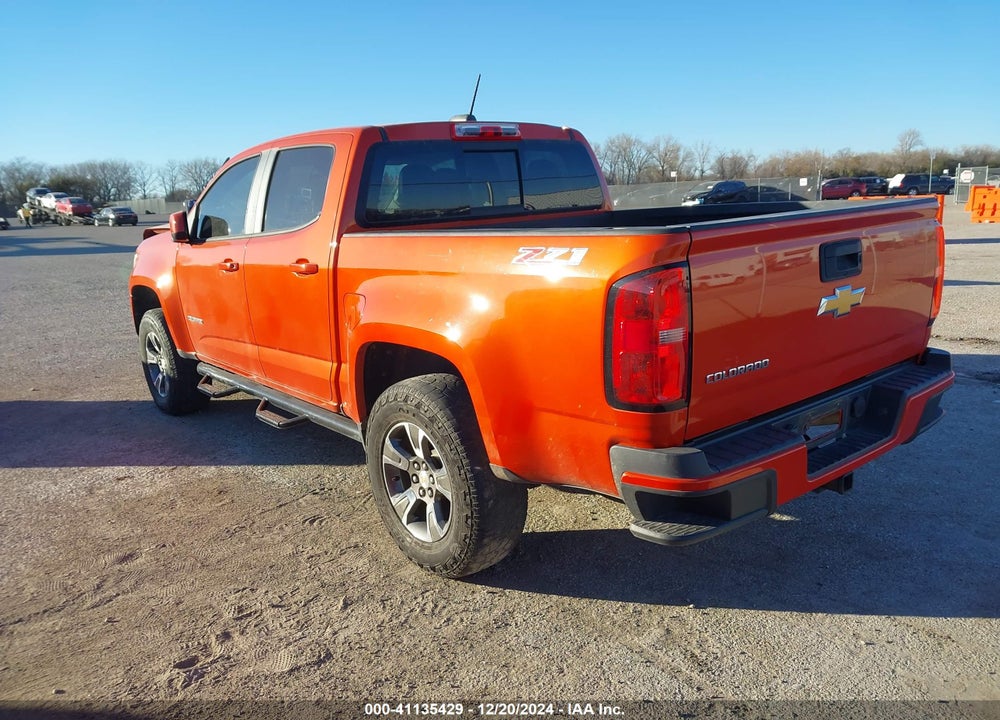 2016 CHEVROLET COLORADO Z71 VIN: 1GCGTDE37G1315317