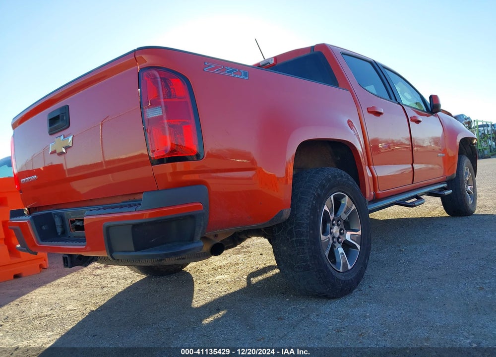 2016 CHEVROLET COLORADO Z71 VIN: 1GCGTDE37G1315317