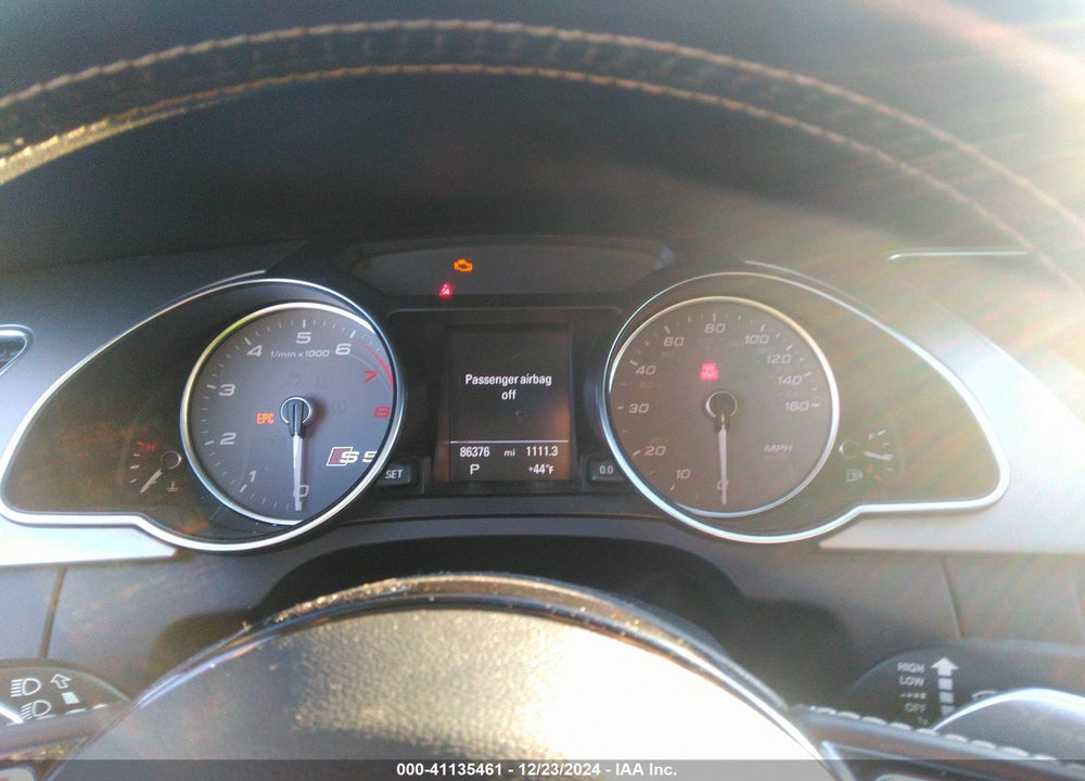 2014 AUDI S5 3.0T PREMIUM PLUS VIN: WAUVGAFR6EA016778
