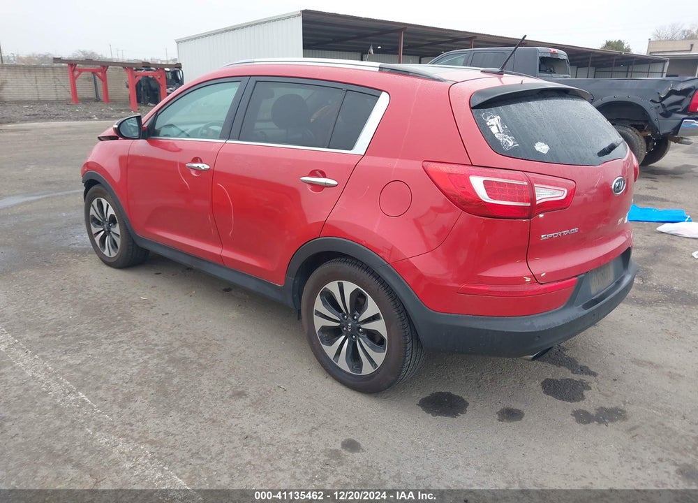 2012 KIA SPORTAGE SX VIN: KNDPC3A60C7290164