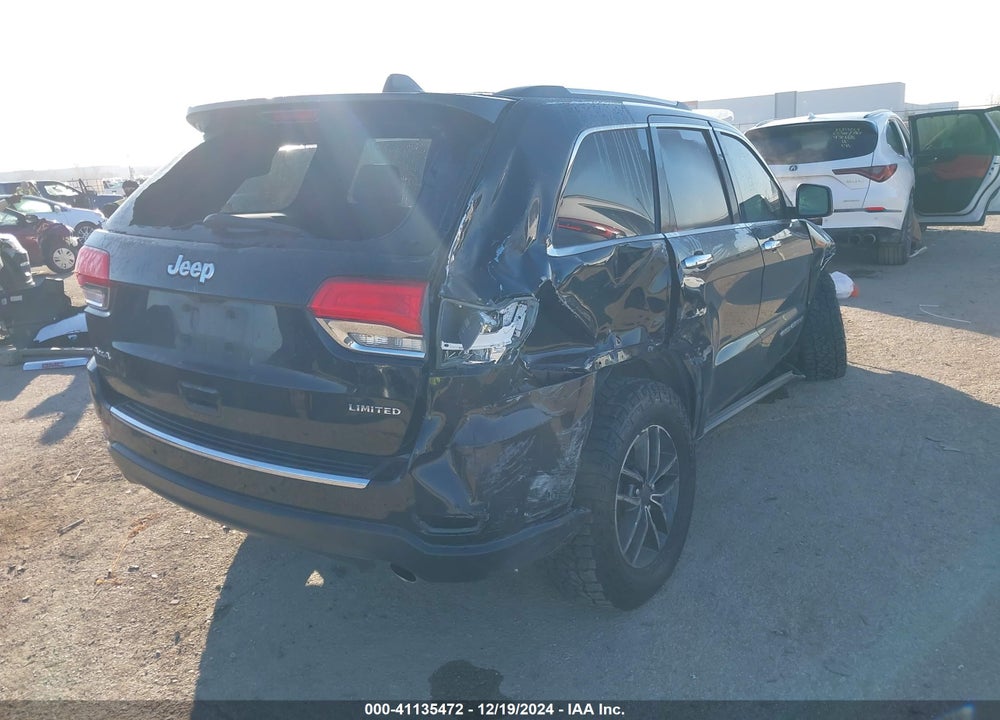 2019 JEEP GRAND CHEROKEE LIMITED 4X4 VIN: 1C4RJFBG5KC720574