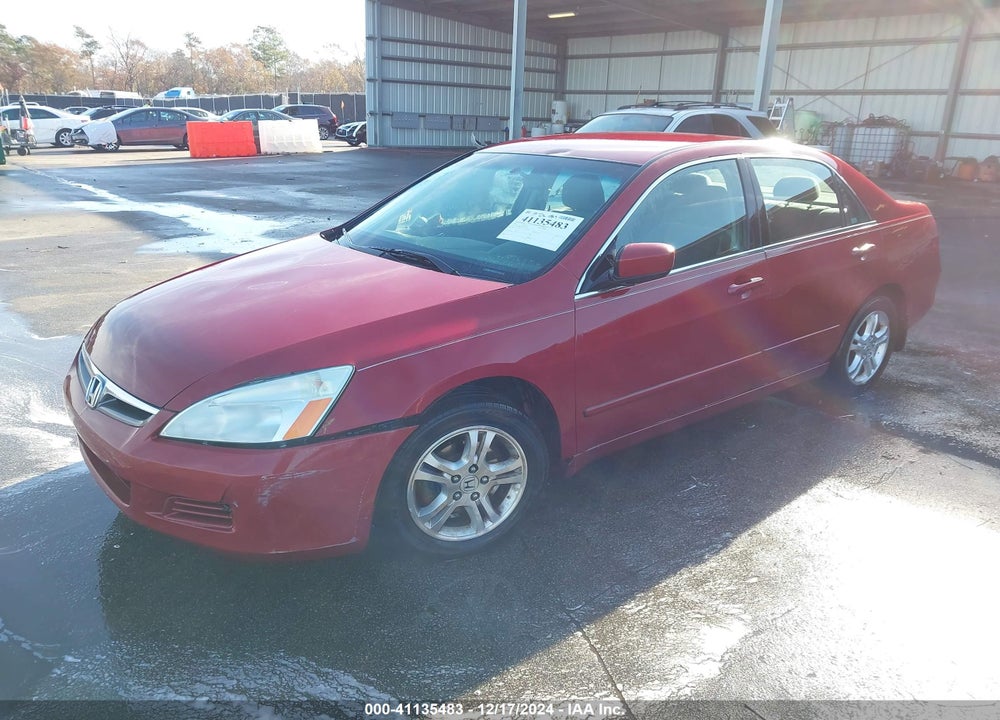 2007 HONDA ACCORD 2.4 SE VIN: 1HGCM56377A053509