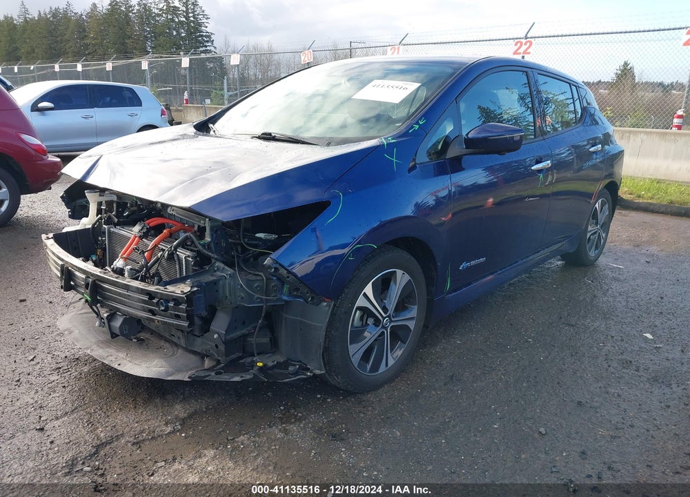 2018 NISSAN LEAF SL VIN: 1N4AZ1CP6JC312886