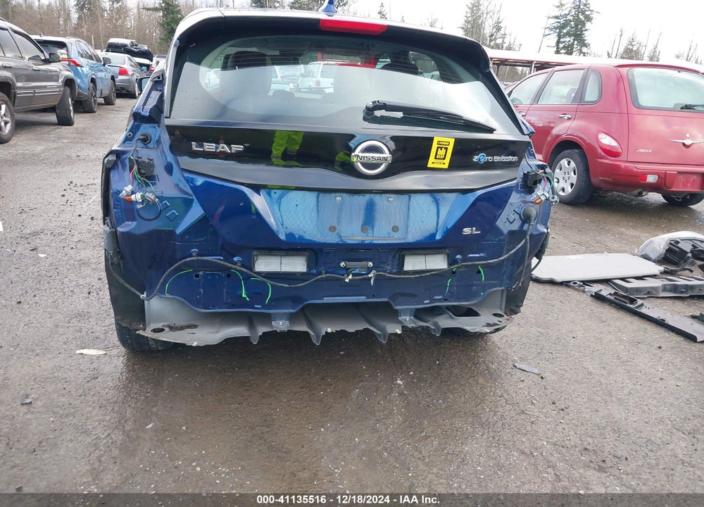 2018 NISSAN LEAF SL VIN: 1N4AZ1CP6JC312886