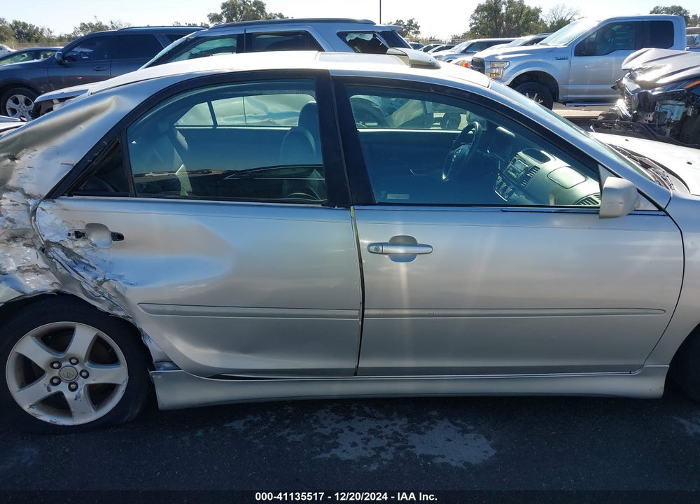 2004 TOYOTA CAMRY SE V6 VIN: 4T1BA32K14U033847