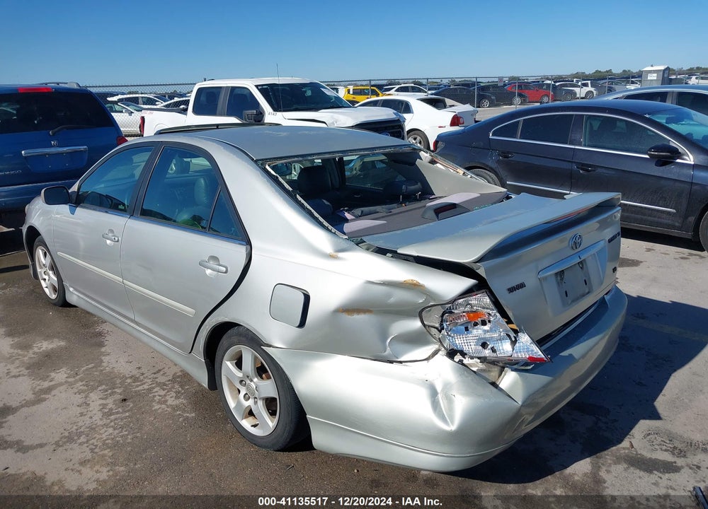2004 TOYOTA CAMRY SE V6 VIN: 4T1BA32K14U033847