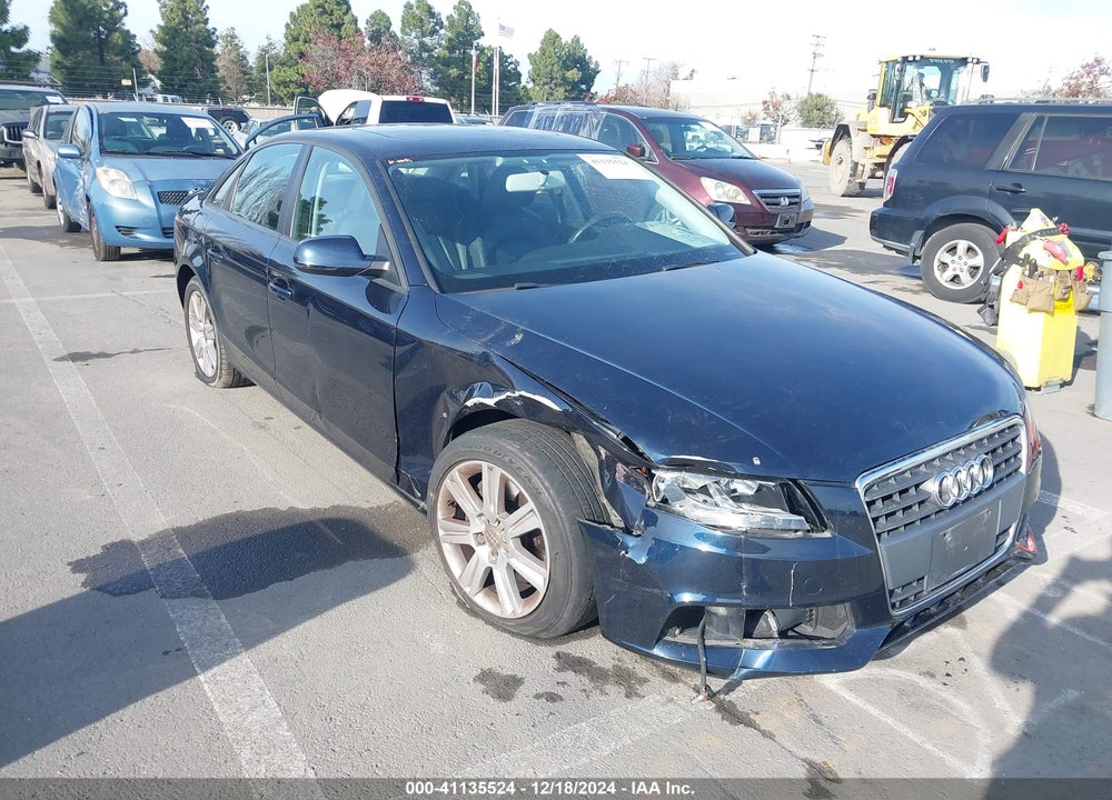 2010 AUDI A4 2.0T PREMIUM VIN: WAUAFAFL1AN028157