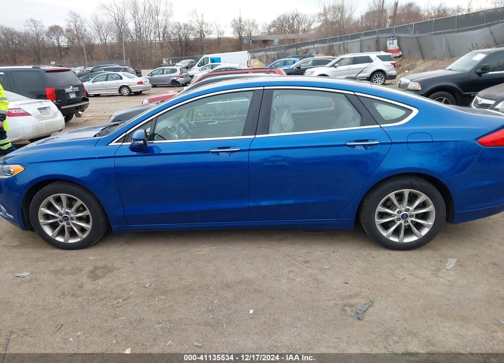 2017 FORD FUSION SE VIN: 3FA6P0HD2HR116363