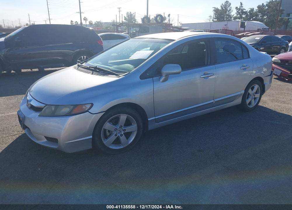 2009 HONDA CIVIC LX-S VIN: 19XFA16609E018236