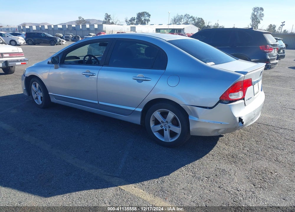 2009 HONDA CIVIC LX-S VIN: 19XFA16609E018236