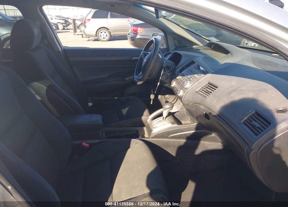 2009 HONDA CIVIC LX-S VIN: 19XFA16609E018236