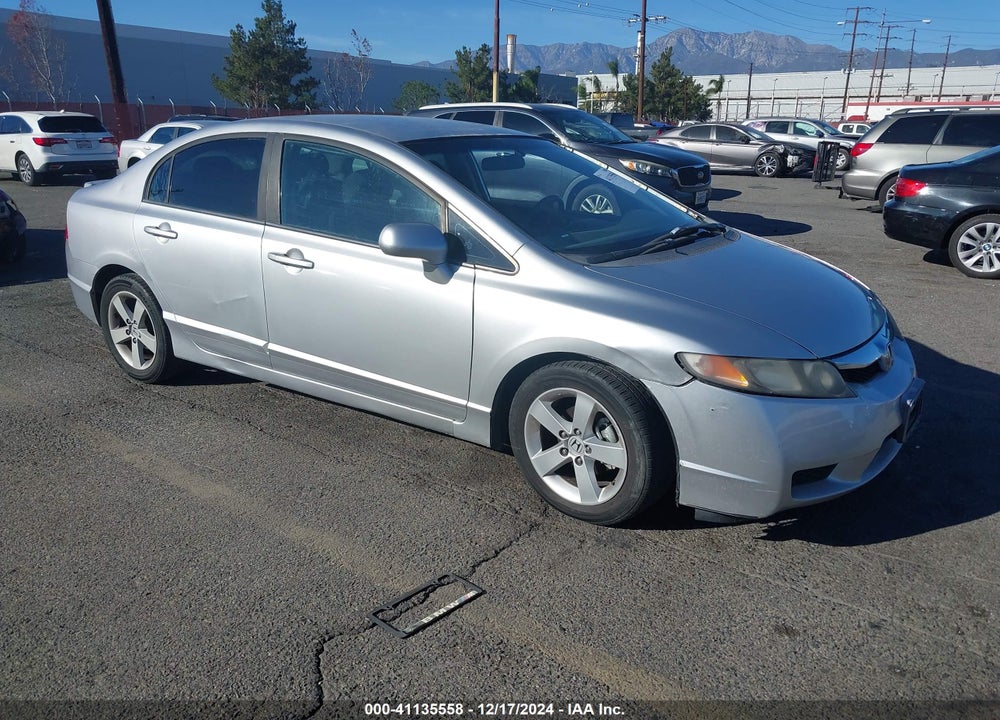 2009 HONDA CIVIC LX-S VIN: 19XFA16609E018236