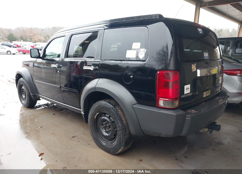 2007 DODGE NITRO SXT VIN: 1D8GU28K27W577531