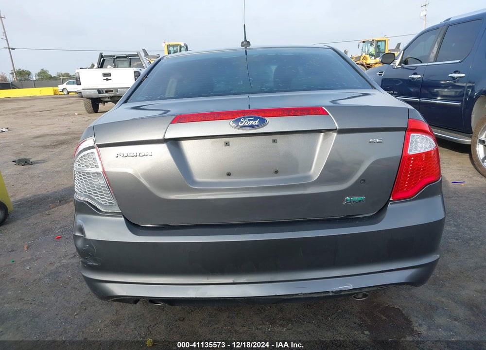 2010 FORD FUSION SE VIN: 3FAHP0HG0AR396437
