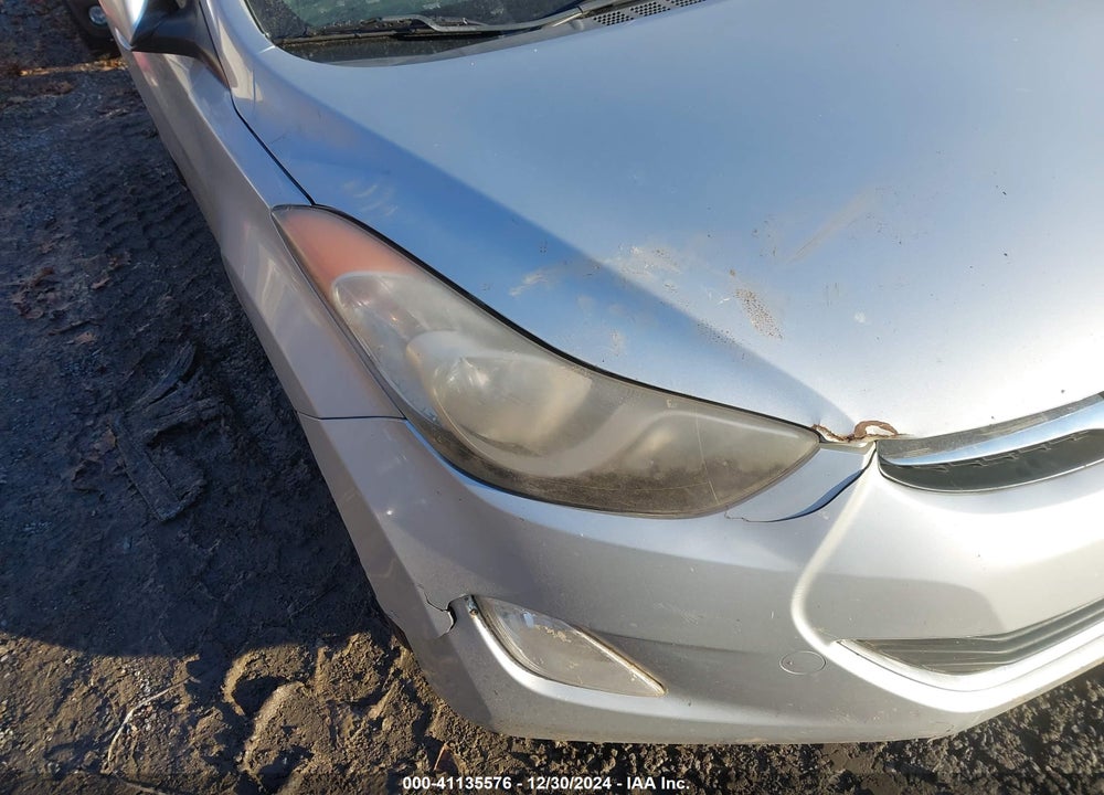 2013 HYUNDAI ELANTRA GLS VIN: KMHDH4AE5DU661626