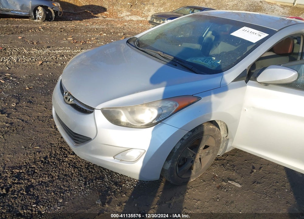2013 HYUNDAI ELANTRA GLS VIN: KMHDH4AE5DU661626