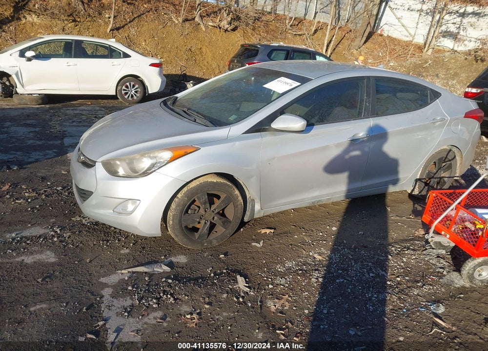 2013 HYUNDAI ELANTRA GLS VIN: KMHDH4AE5DU661626