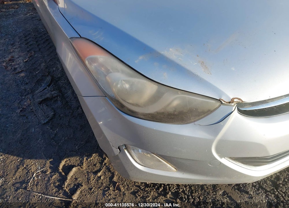 2013 HYUNDAI ELANTRA GLS VIN: KMHDH4AE5DU661626