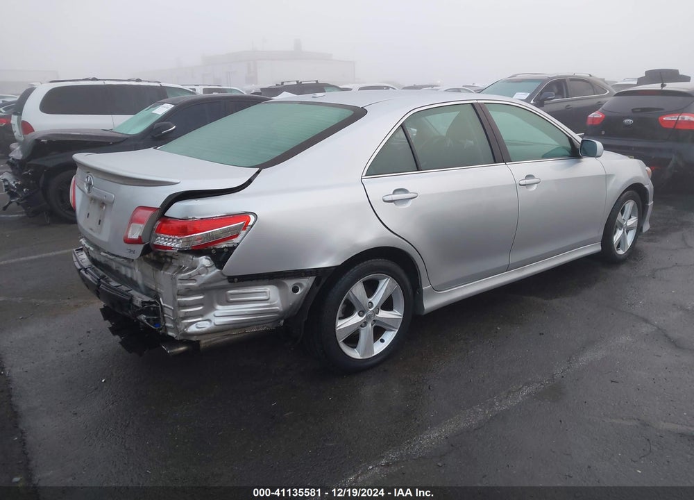 2011 TOYOTA CAMRY SE VIN: 4T1BF3EK8BU199356