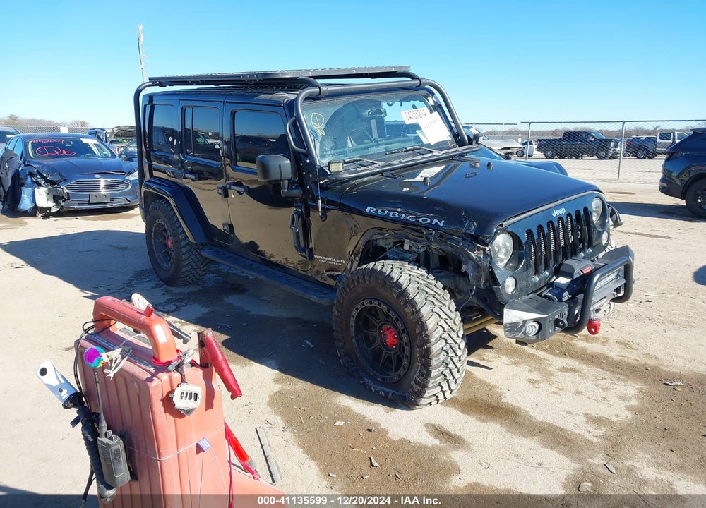 2016 JEEP WRANGLER UNLIMITED RUBICON VIN: 1C4BJWFGXGL171540