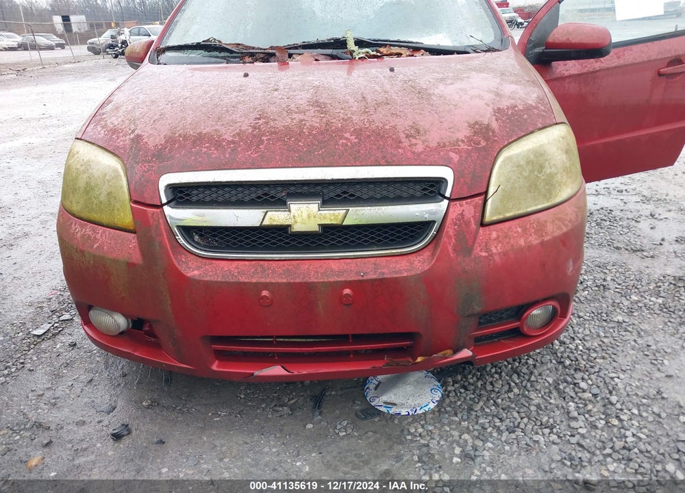 2007 CHEVROLET AVEO LS VIN: KL1TD56677B095754