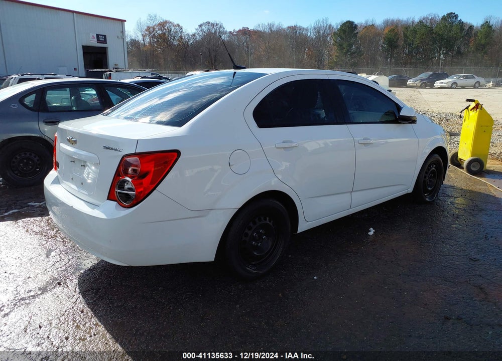 2013 CHEVROLET SONIC LS AUTO VIN: 1G1JA5SH9D4250135