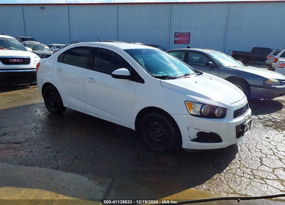 2013 CHEVROLET SONIC LS AUTO VIN: 1G1JA5SH9D4250135