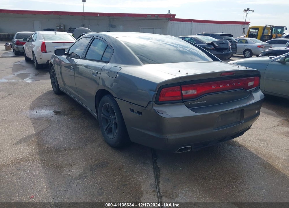 2012 DODGE CHARGER VIN: 2C3CDXBG9CH139553