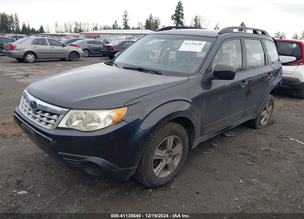 2013 SUBARU FORESTER 2.5X VIN: JF2SHABC8DH434948