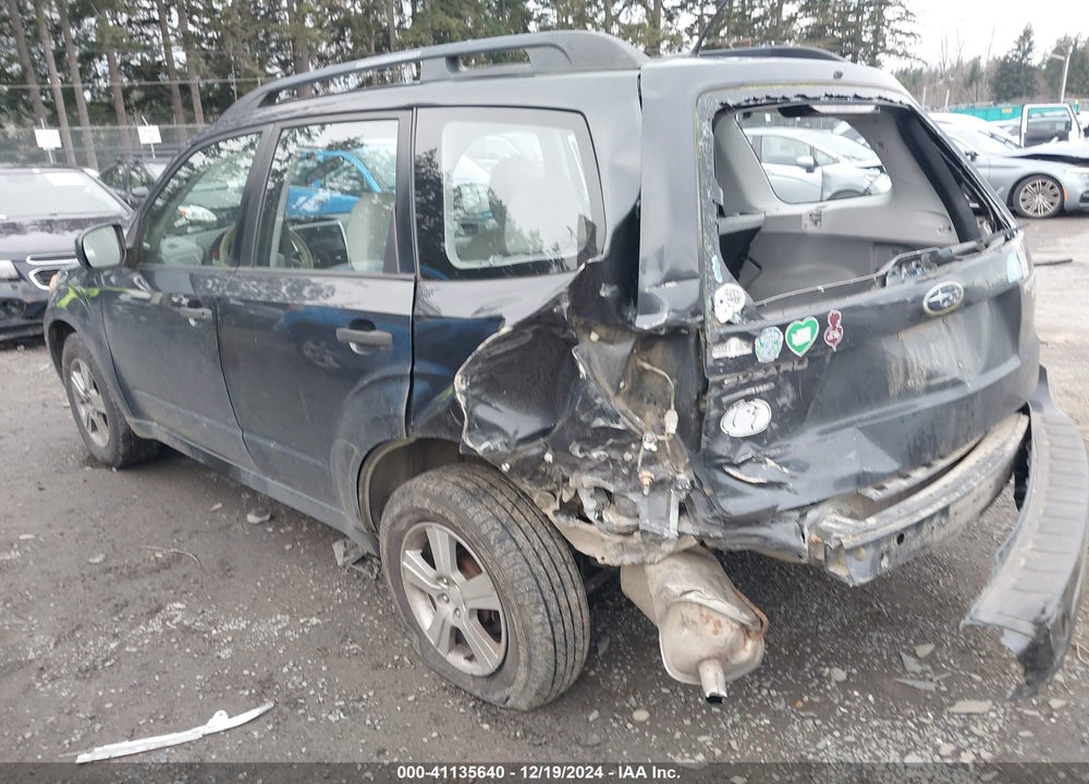 2013 SUBARU FORESTER 2.5X VIN: JF2SHABC8DH434948