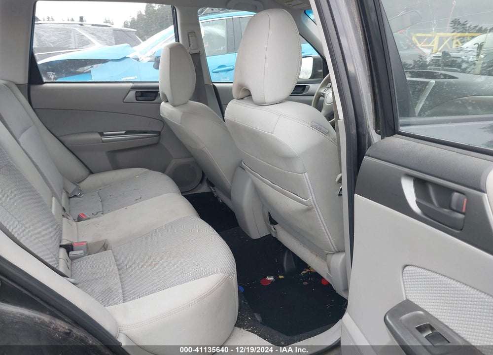 2013 SUBARU FORESTER 2.5X VIN: JF2SHABC8DH434948