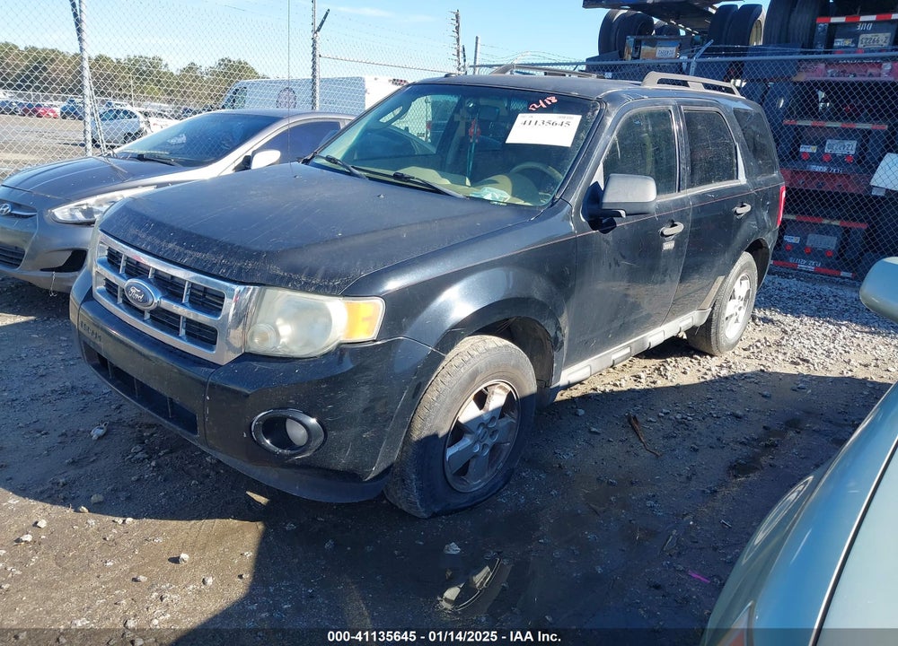 2010 FORD ESCAPE XLT VIN: 1FMCU0D76AKB11680