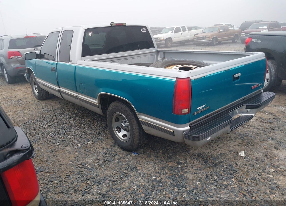 1996 GMC SIERRA C1500 VIN: 2GTEC19R6T1524959