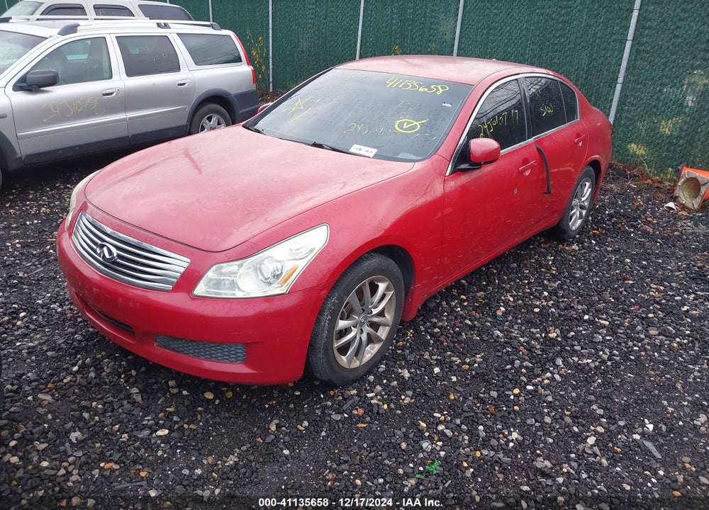 2008 INFINITI G35X VIN: JNKBV61FX8M265253