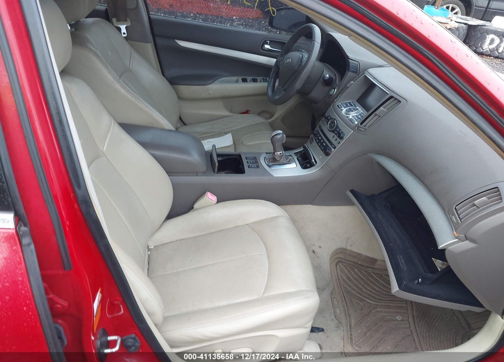 2008 INFINITI G35X VIN: JNKBV61FX8M265253