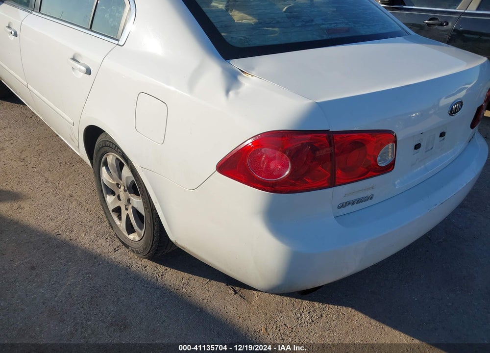 2008 KIA OPTIMA LX V6 VIN: KNAGE124X85192870