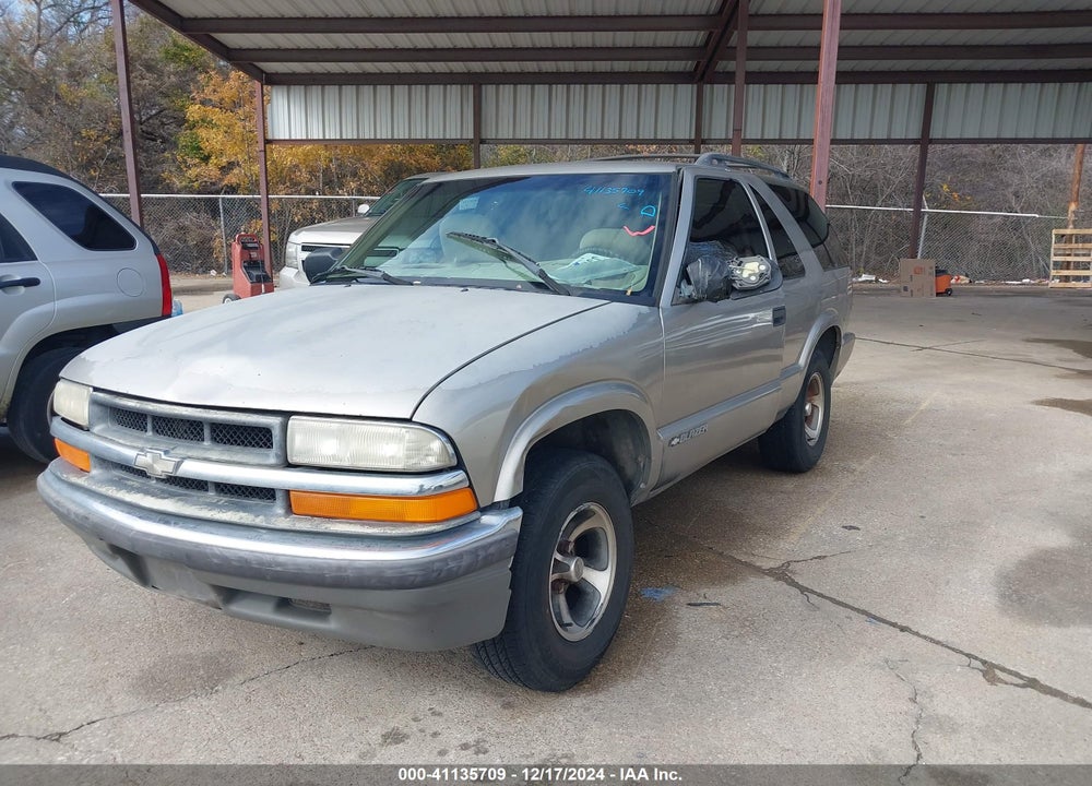 2001 CHEVROLET BLAZER LS VIN: 1GNCS18W41K155833