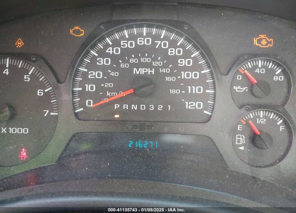 2007 CHEVROLET TRAILBLAZER LS VIN: 1GNDS13S672158251