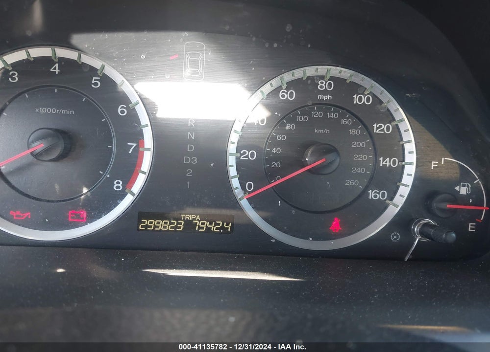 2009 HONDA ACCORD 2.4 LX-P VIN: 1HGCP26409A016240