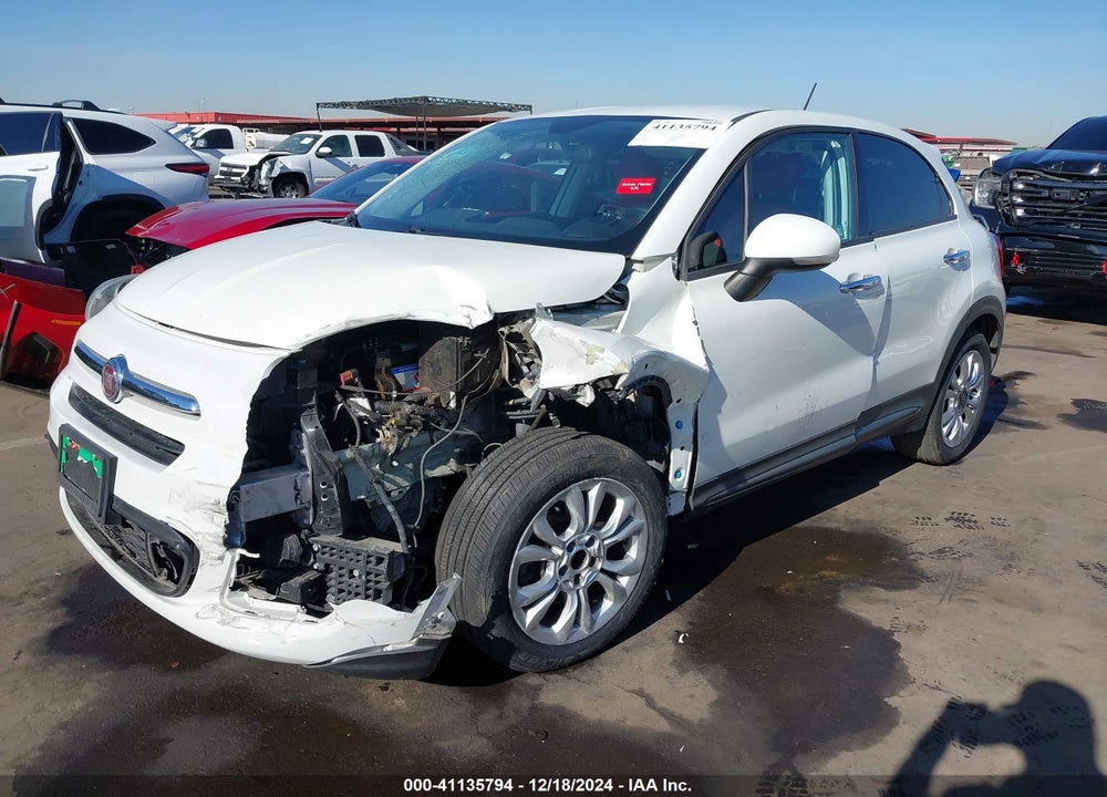 2016 FIAT 500X EASY VIN: ZFBCFXBT7GP384827