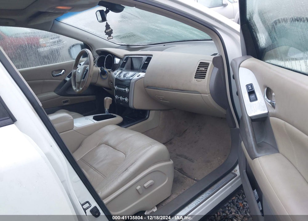 2011 NISSAN MURANO SL VIN: JN8AZ1MU4BW064429