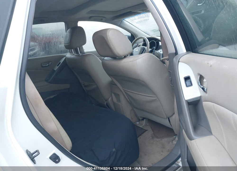 2011 NISSAN MURANO SL VIN: JN8AZ1MU4BW064429