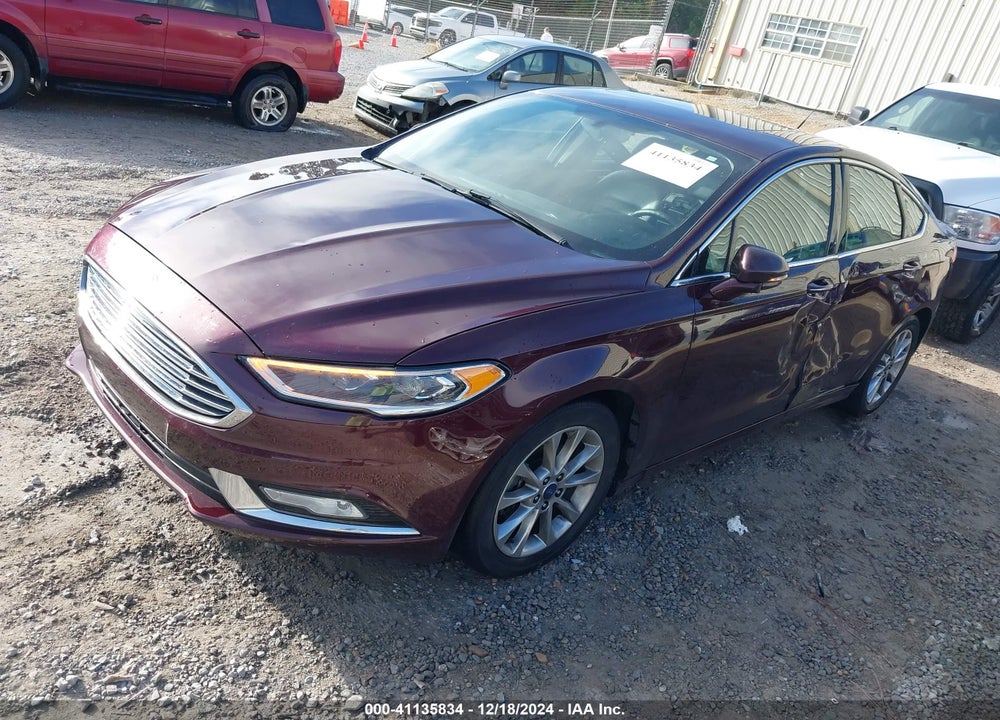 2017 FORD FUSION SE VIN: 3FA6P0HDXHR404471