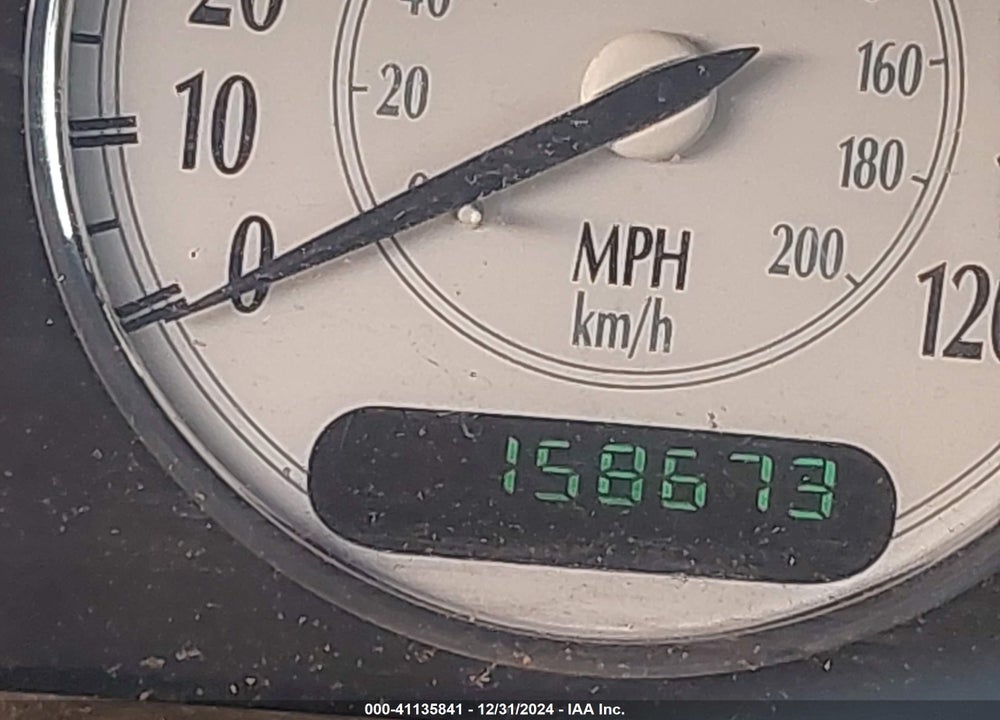 2001 CHRYSLER LHS VIN: 2C3AC56G81H556295
