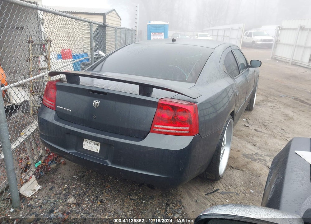 2008 DODGE CHARGER SXT VIN: 2B3KA33G98H188140