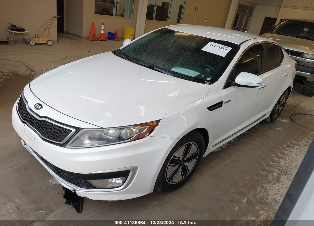 2013 KIA OPTIMA HYBRID LX VIN: KNAGM4ADXD5062006
