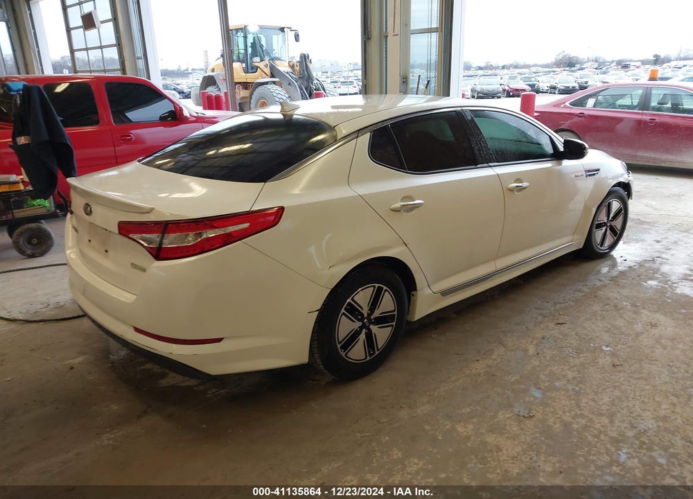 2013 KIA OPTIMA HYBRID LX VIN: KNAGM4ADXD5062006