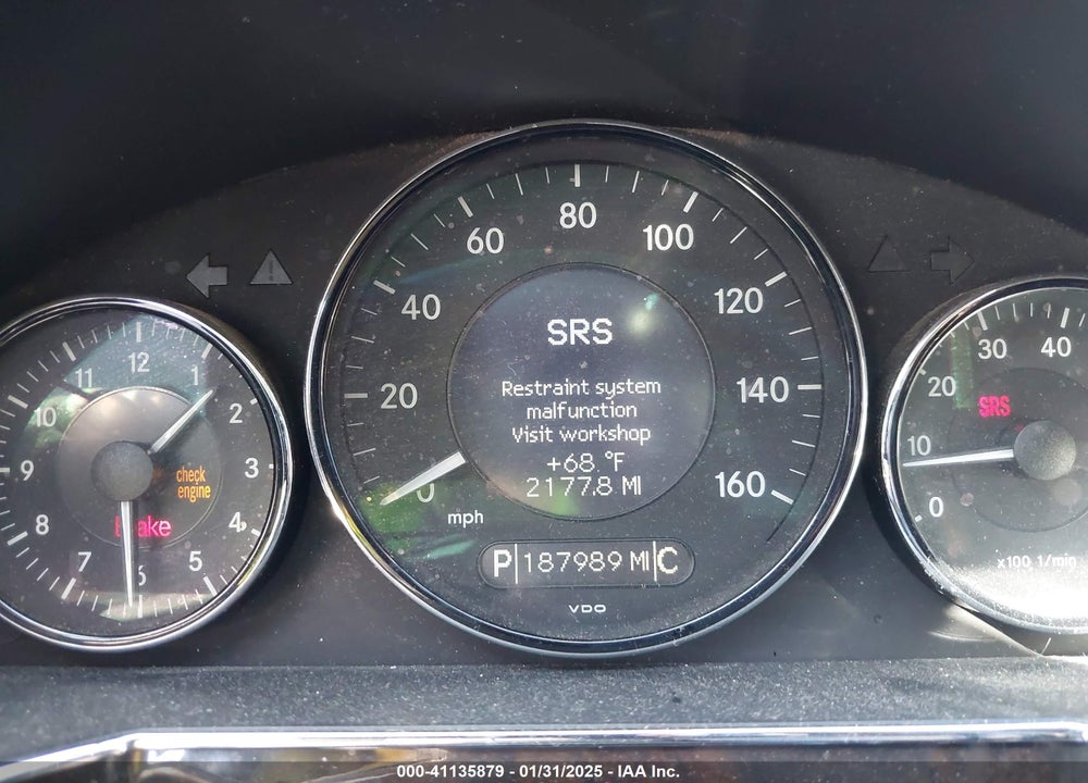 2007 MERCEDES-BENZ CLS 550 VIN: WDDDJ72X97A103042