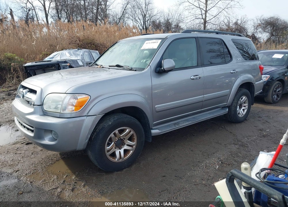 2005 TOYOTA SEQUOIA SR5 V8 VIN: 5TDBT44A25S236387